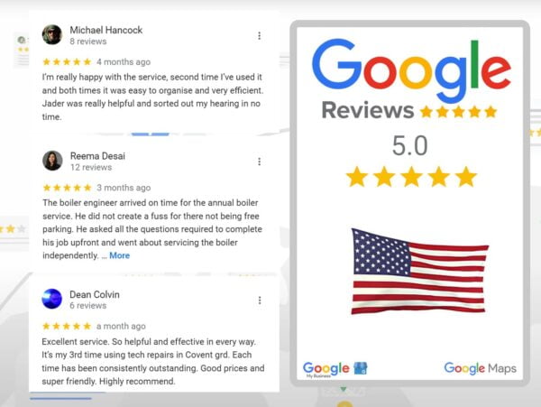 Google Reviews USA kaufen - Reviewr.de